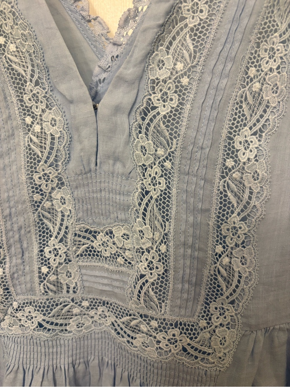 Doen Victoria Dress in Ice Blue - Picture 6 of 8